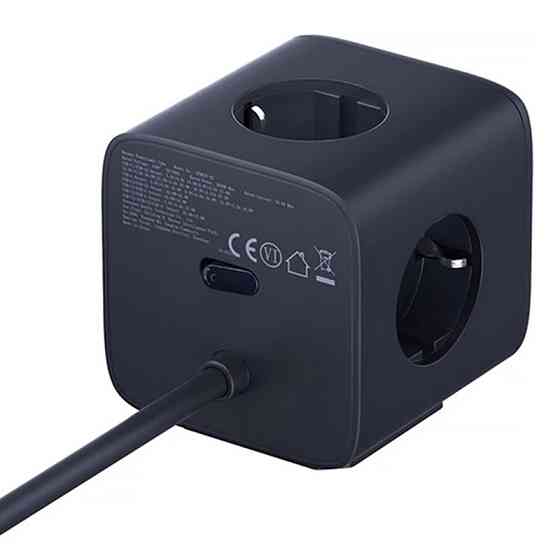Удлинитель Baseus EnerFill FA11 PD67W+QC3.0 (1USB-A/2C/2Socket) (1.5m) (EFMF67) Херсон