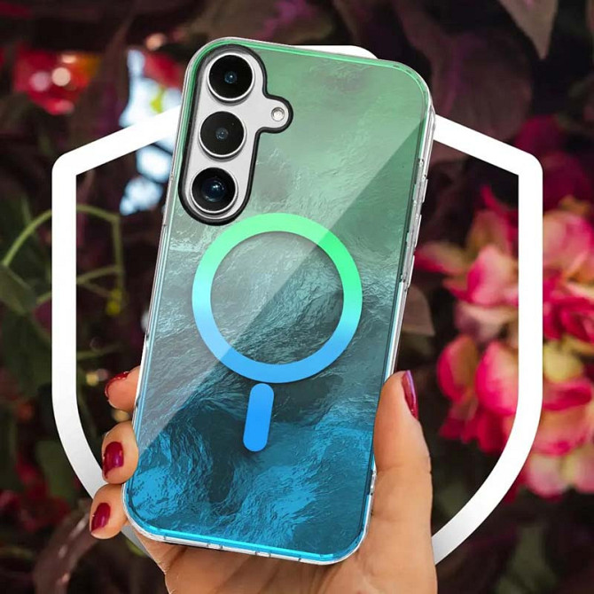 Чехол TPU Shiny Mountain (MagFit) для Samsung Galaxy S24 FE Херсон - зображення 3