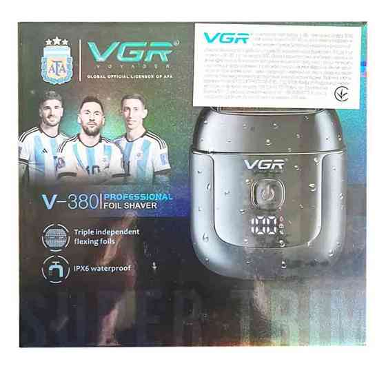 Электробритва VGR V-380 BLACK черная Київ