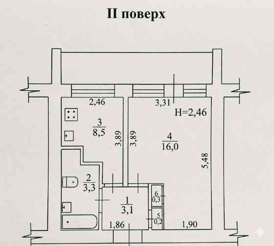 ТЕРМІНОВИЙ ПРОДАЖ ! Євро двушка на Черемушках Академіка Філатова . Одеса