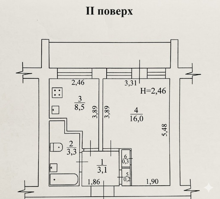 ТЕРМІНОВИЙ ПРОДАЖ ! Євро двушка на Черемушках Академіка Філатова . Одеса - зображення 2