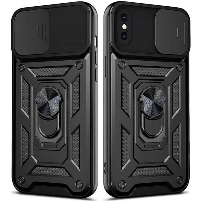 Чехол Ummi Camshield Serge Ring для Apple iPhone X / XS (5.8") Херсон - зображення 2