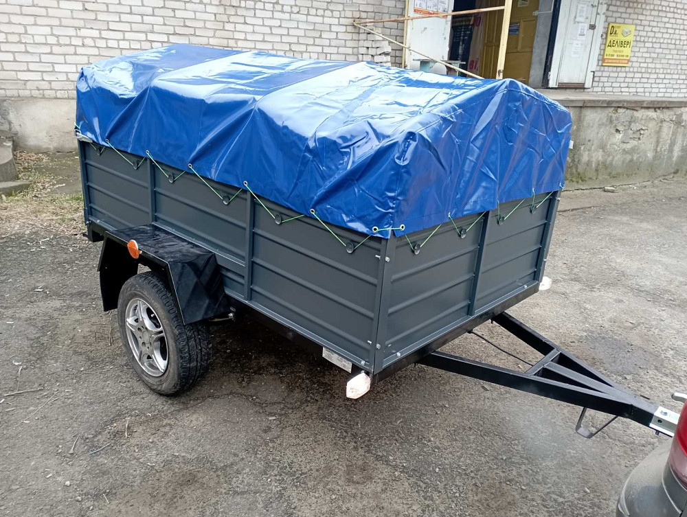 Прицепы ДНЕПР с Завода. Дышло треугольное. Тент Евро Фура в подарок! Роздільна - зображення 1