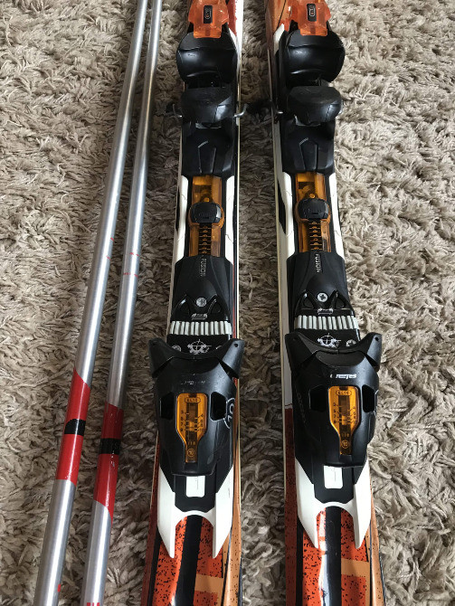 Гірські лижі Elan Mag 74 з кріпленням EL 10 Fusion. 168 см Харків - зображення 1