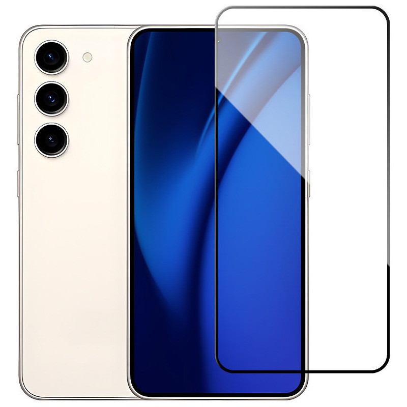 Защитное 2.5D стекло Blueo Full Cover HD для Samsung Galaxy S24+ Херсон - зображення 10