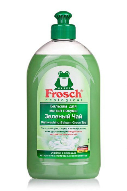Бальзам для посуду 500 мл Зелений чай Frosch 4009175929167 Київ - зображення 1