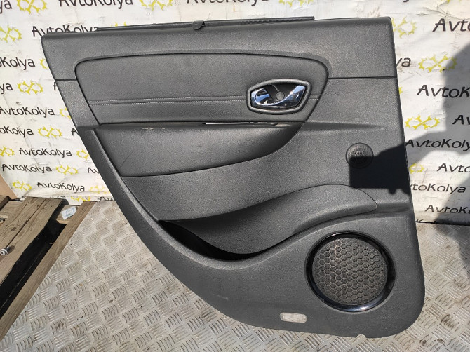 Карта двери задняя левая Renault Scenic III 2013-2016 (829A17541R) Ковель - изображение 4