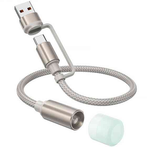 Кабель-светильник Hoco UA38C USB/Type-C to LED (0.3m) Херсон