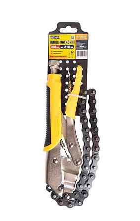 Клещи зажимные цепные MASTERTOOL 450 мм Ø 155 мм 07-0907 Харьков