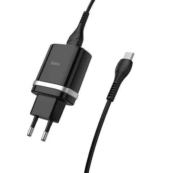СЗУ Hoco C12Q Smart QC3.0 3A (1USB-A) + кабель USB to MicroUSB Херсон