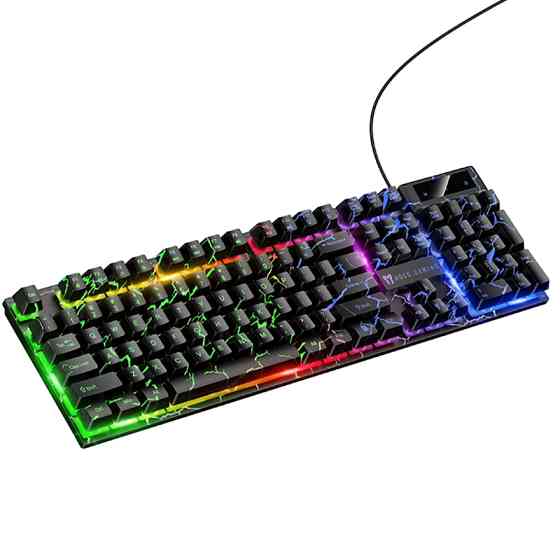 Клавиатура проводная Hoco GM701 Trofeo RGB (English Version) Херсон