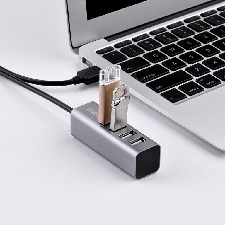 Переходник HUB Hoco HB1 USB to USB 2.0 (4 port) (1m) Херсон - изображение 4