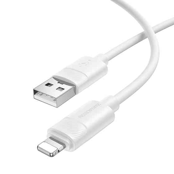 Дата кабель Borofone BX123 Leya USB to Lightning 12W (1m) Херсон