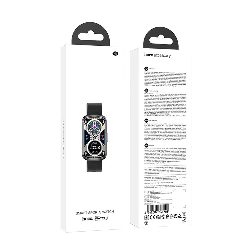 Смарт-часы Hoco Smart Watch Y25 Smart sports watch Херсон - зображення 5