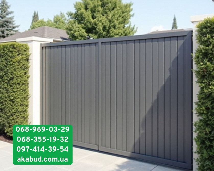 Акабуд - паркани, ворота, навіси від виробника Кривой Рог - изображение 3