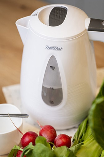 Электрочайник Mesko MS-1261 grey 1.7 л серый Київ - зображення 1