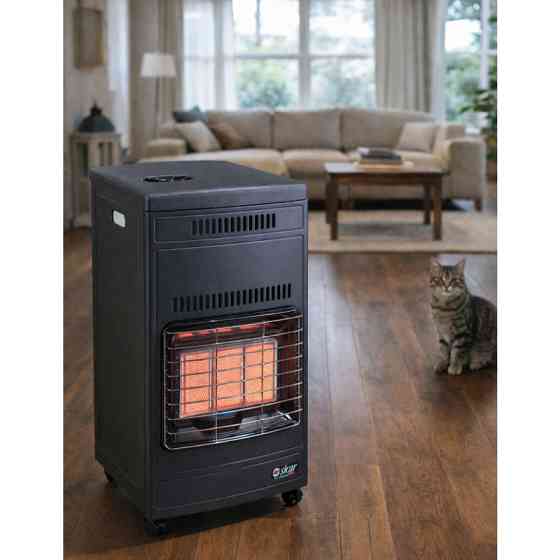 Обогреватель газовый инфракрасный, mod. Euro 90, 4,2 кВт, до 80 м2, пьезоподжиг, 3 режима, датчик CO Київ