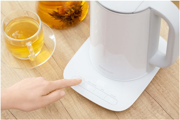 Электрочайник Sencor SWK 1591WH 1.5 л белый Київ - зображення 5