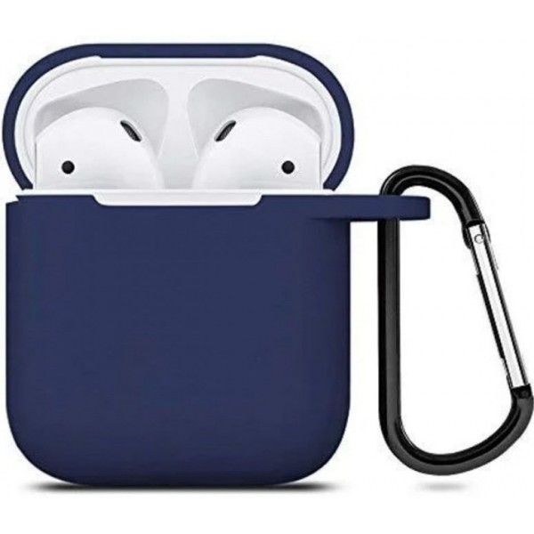 Чохол для навушників Apple AirPods 1/2 Dark Blue (Код товару:15737) Харків - зображення 4
