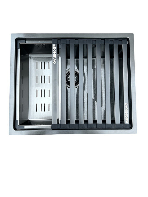 Кухонная мойка Leomikao TOKIO 500-U GM (523348) Днепр - изображение 1