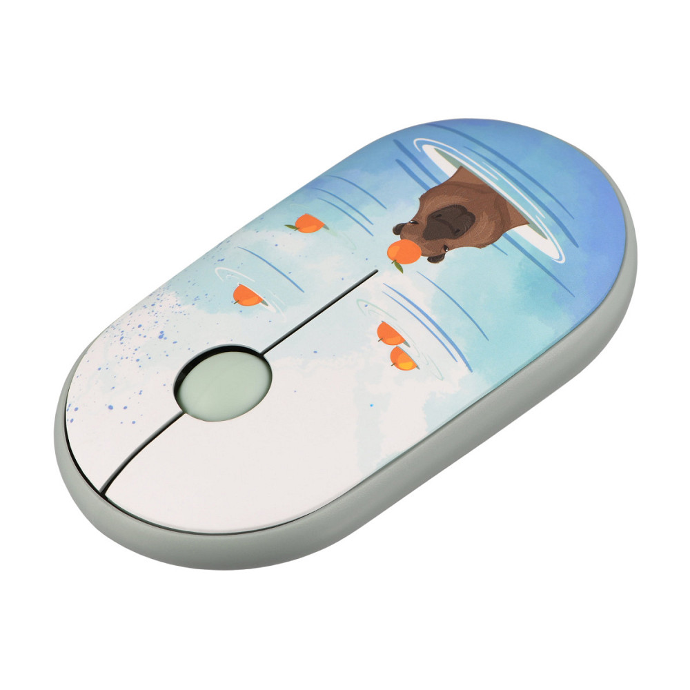 Мышь компьютерная безпроводная 2Е CAPYBARA TANGERINE Silent WL BT 2E-MF300WCAPIBARAGN Київ - зображення 5