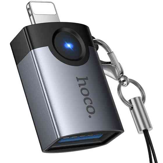 Переходник Hoco UA46 Lightning Male to USB Female USB2.0 Херсон
