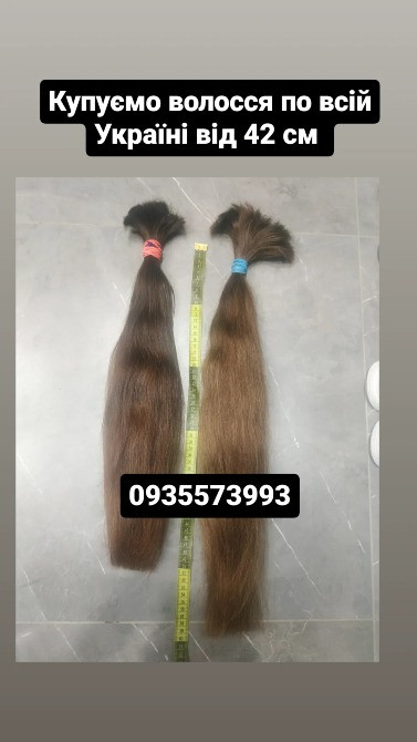 Купуємо волосся кожного дня по всій Україні від 42 см -0935573993 Київ - зображення 1
