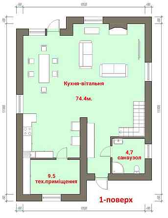 продажа 4-к дом Макаровский, Макаров, 249900 $ Макаров
