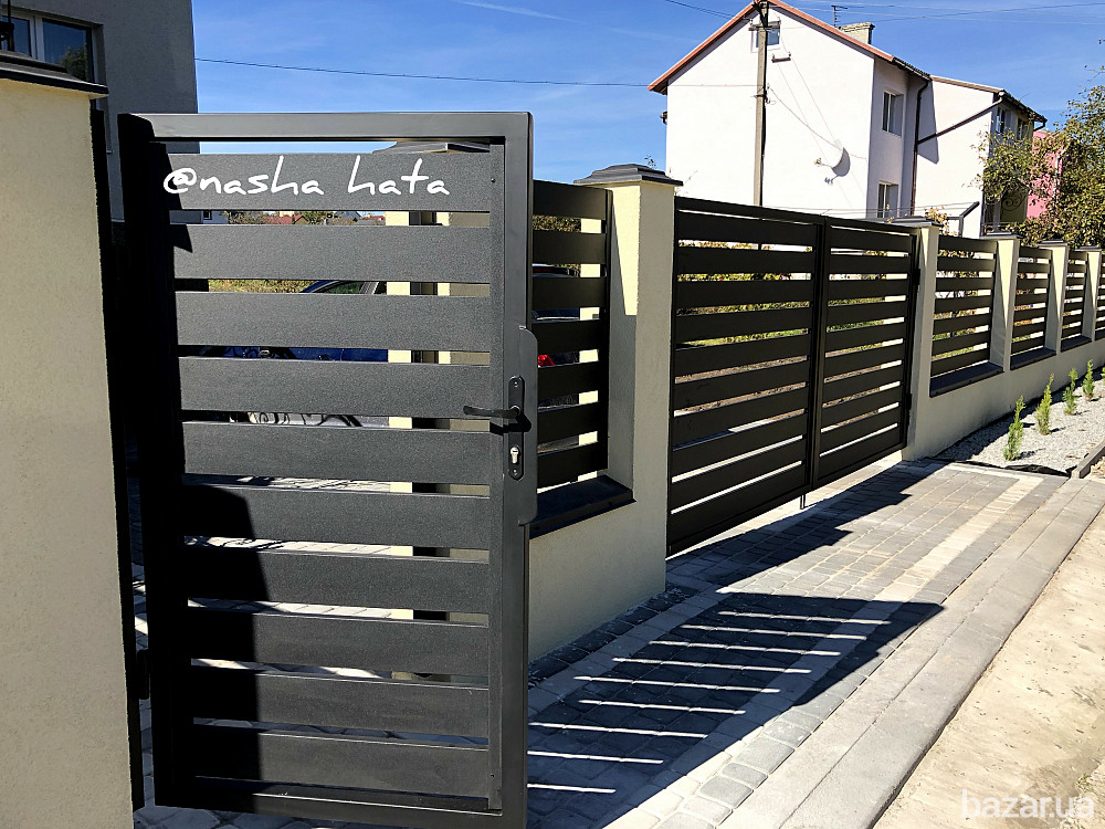 Ворота та калітка, паркан Ранчо.Професійний монтаж. Львів - зображення 1