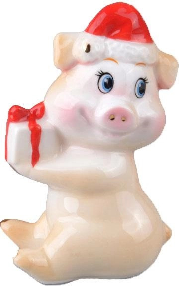Фігурка декоративна Lefard Свинка 149-369 8 см Київ - зображення 1
