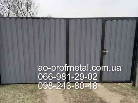 Профнастил графіт 7016 матовий, Профлист RAL 7016 PEMA. Київ