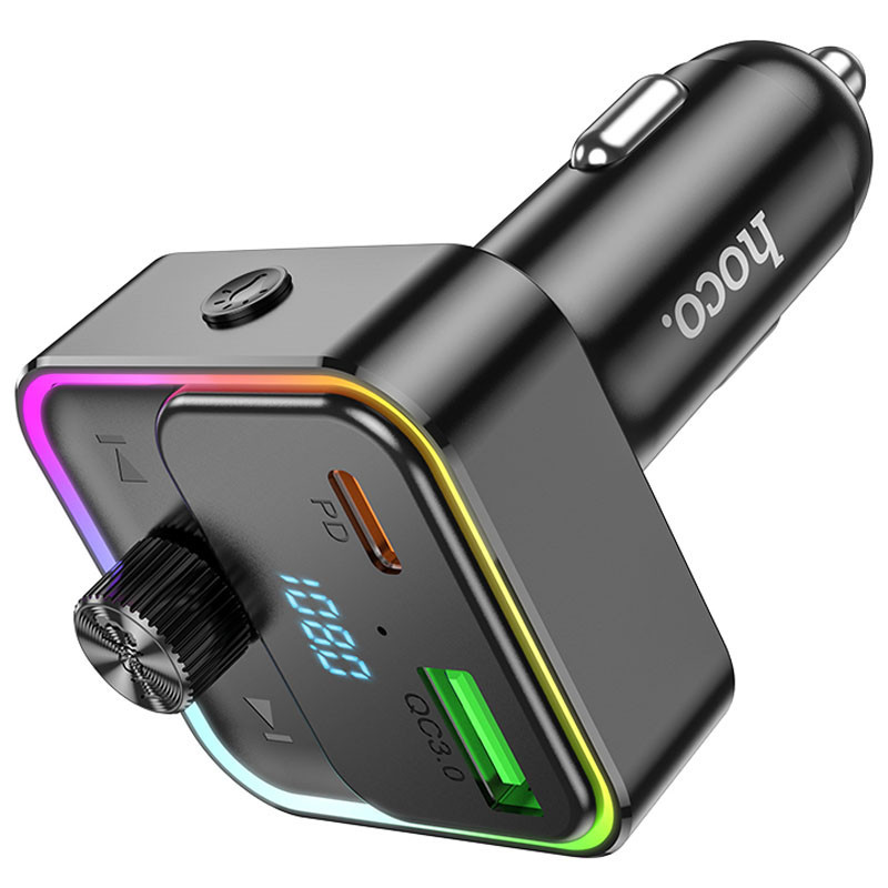 АЗУ FM модулятор Hoco E81 Fantasy PD30W+QC3.0 (1USB-A/1C) Херсон - зображення 4