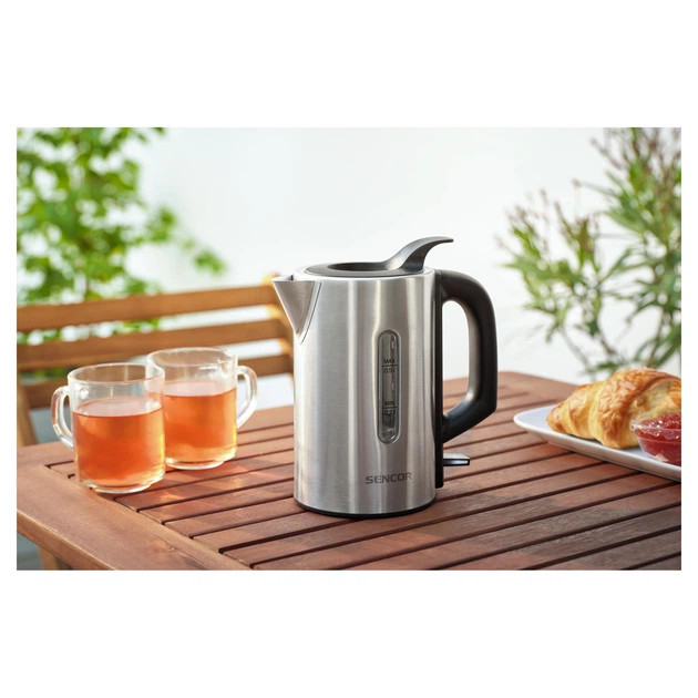 Электрочайник Sencor SWK 170SS 0.5 л серебристый Київ - зображення 10