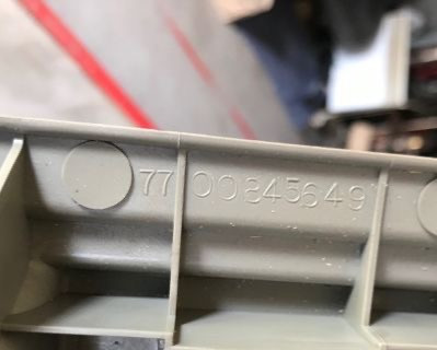 Бу накладка крепления задних сидений Renault Scenic1, 7700845649 Кропивницкий - изображение 3