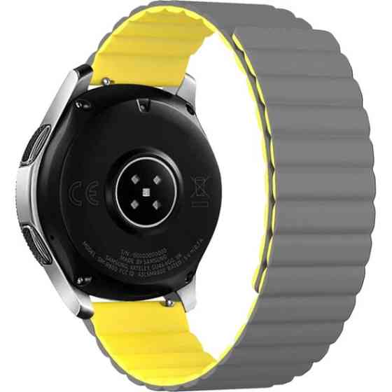 Ремінець ArmorStandart MagLink 22mm Grey Yellow (ARM88944) Харків