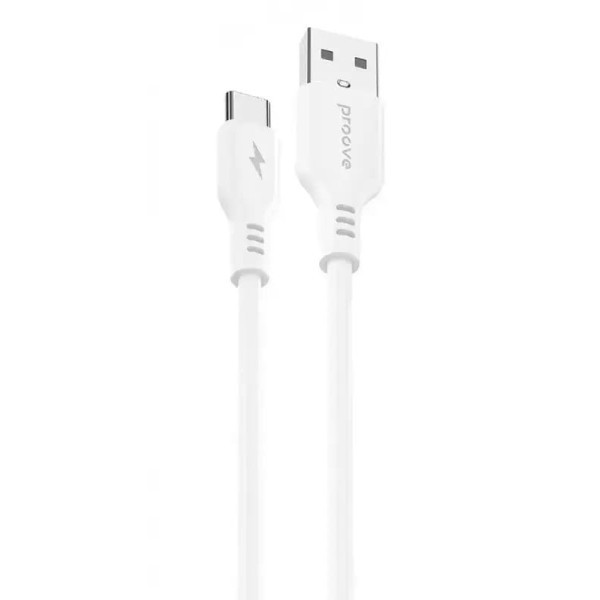 Кабель Proove Rebirth USB to Type-C 3A 1m White  (CCRE27001202) Харьков - изображение 1