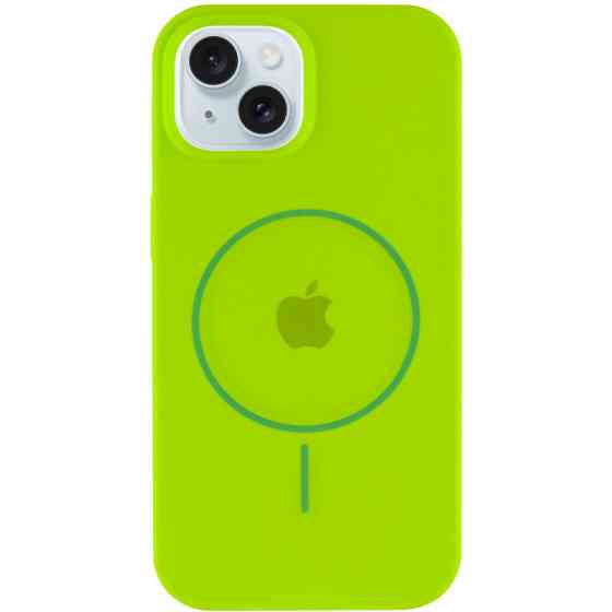 Чехол Silicone Case Full Protective (AA) with MagSafe для Apple iPhone 15 Plus (6.7") Херсон