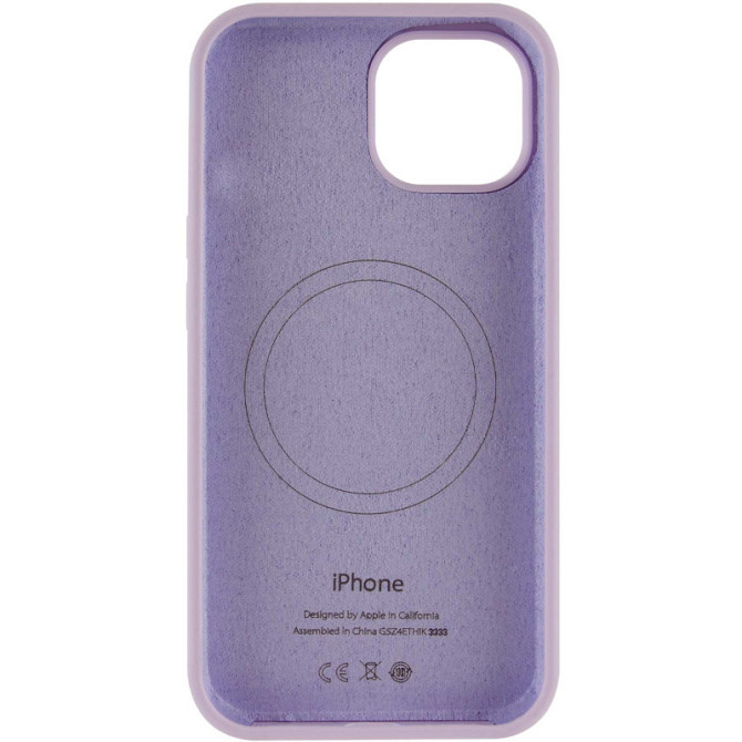 Чехол Silicone Case Full Protective (AA) with MagSafe для Apple iPhone 15 (6.1") Херсон - зображення 3