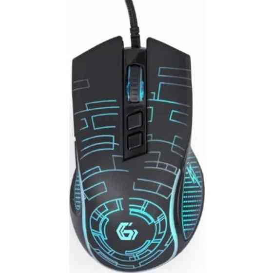 Мишка Gembird USB Black (MUSG-RGB-01) Харків