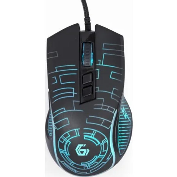 Мишка Gembird USB Black (MUSG-RGB-01) Харків - зображення 2
