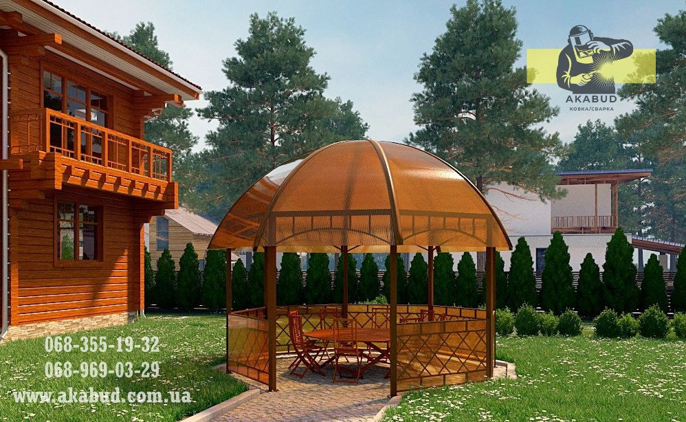 Навіс для автомобіля. Навіс для авто. Розпашні ворота Кривий Ріг - зображення 1