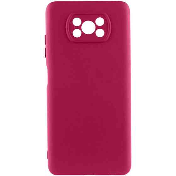 Чехол TPU GETMAN Liquid Silk Full Camera для Xiaomi Poco X3 NFC / Poco X3 Pro Херсон