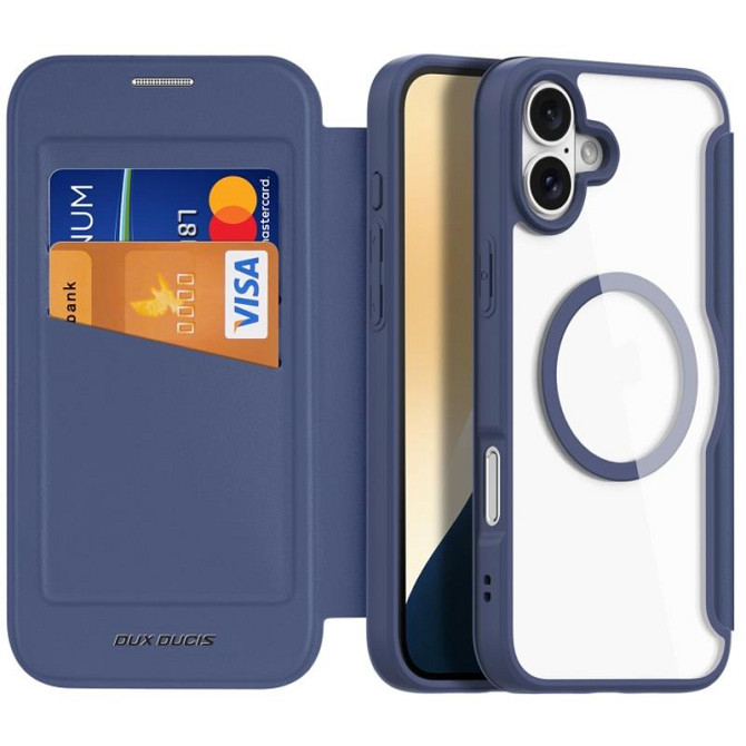 Чехол-книжка Dux Ducis Skin X Pro with MagSafe для Apple iPhone 16 (6.1") Херсон - зображення 7