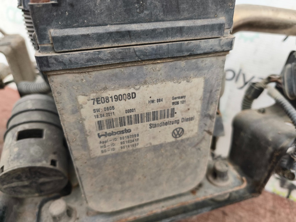 Автономная печка Webasto 5 кВт мокрая VW T5 2003-2015 (7E0819008D) Ковель - зображення 4