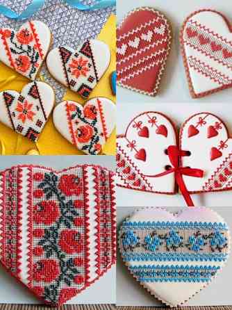 Пряники до Дня вишиванки Бориспіль