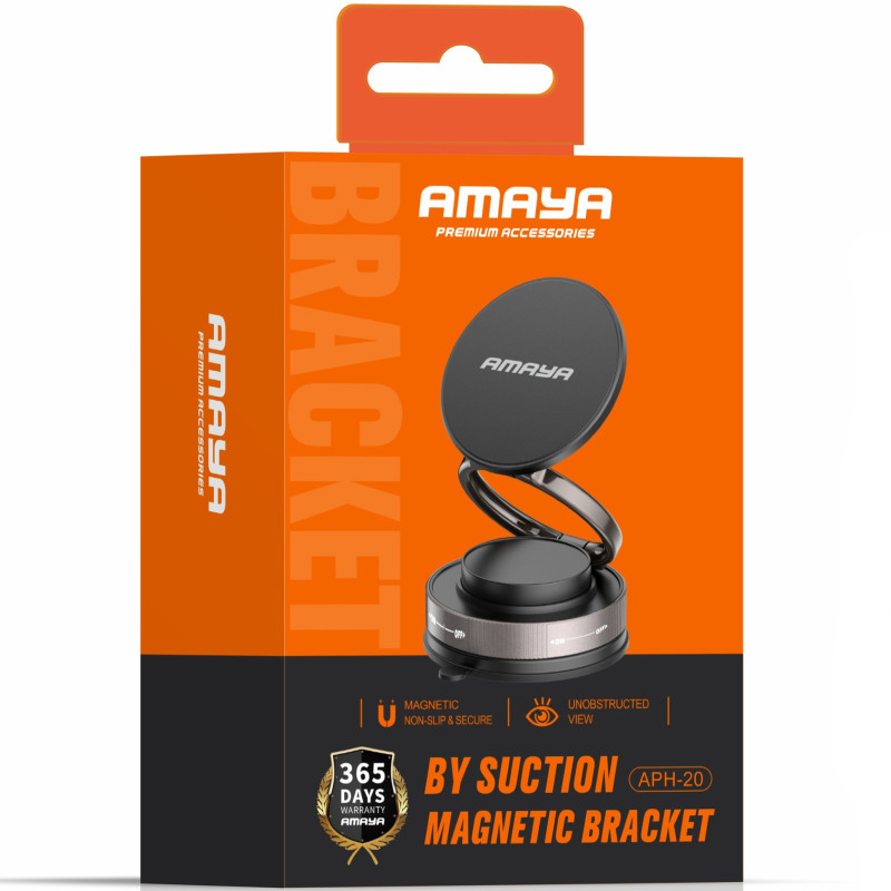 Уценка Автодержатель Amaya APH-20 Vacuum Suction Magnetic Херсон - зображення 2