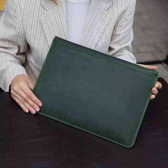 Чехол для ноутбука винтажный Incarne Message MacBook Pro 16" 2019-2025 message-green-vintage-pro-16  Київ