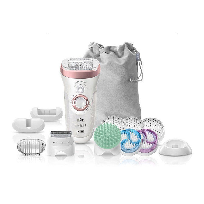 Эпилятор Braun Silk-epil 9 SkinSpa Senso Smart Wet&Dry SES-9990 Київ - зображення 1