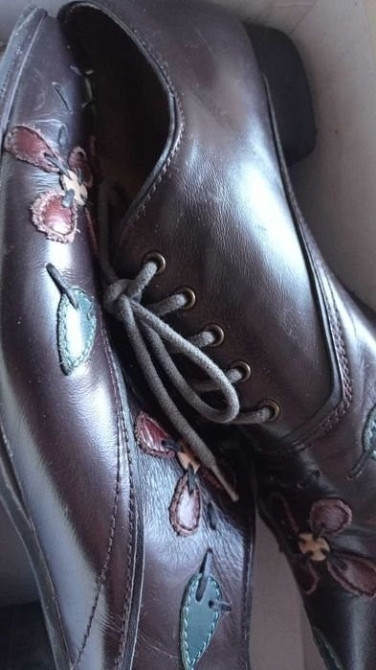 Туфли броги дерби Braska кожа р. 39-40 Київ - зображення 3