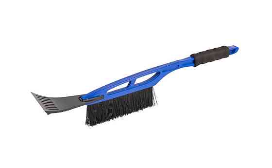 Щетка для снега автомобильная MASTERTOOL BLUE 520 мм со скребком 100 мм 84-0004 Харків